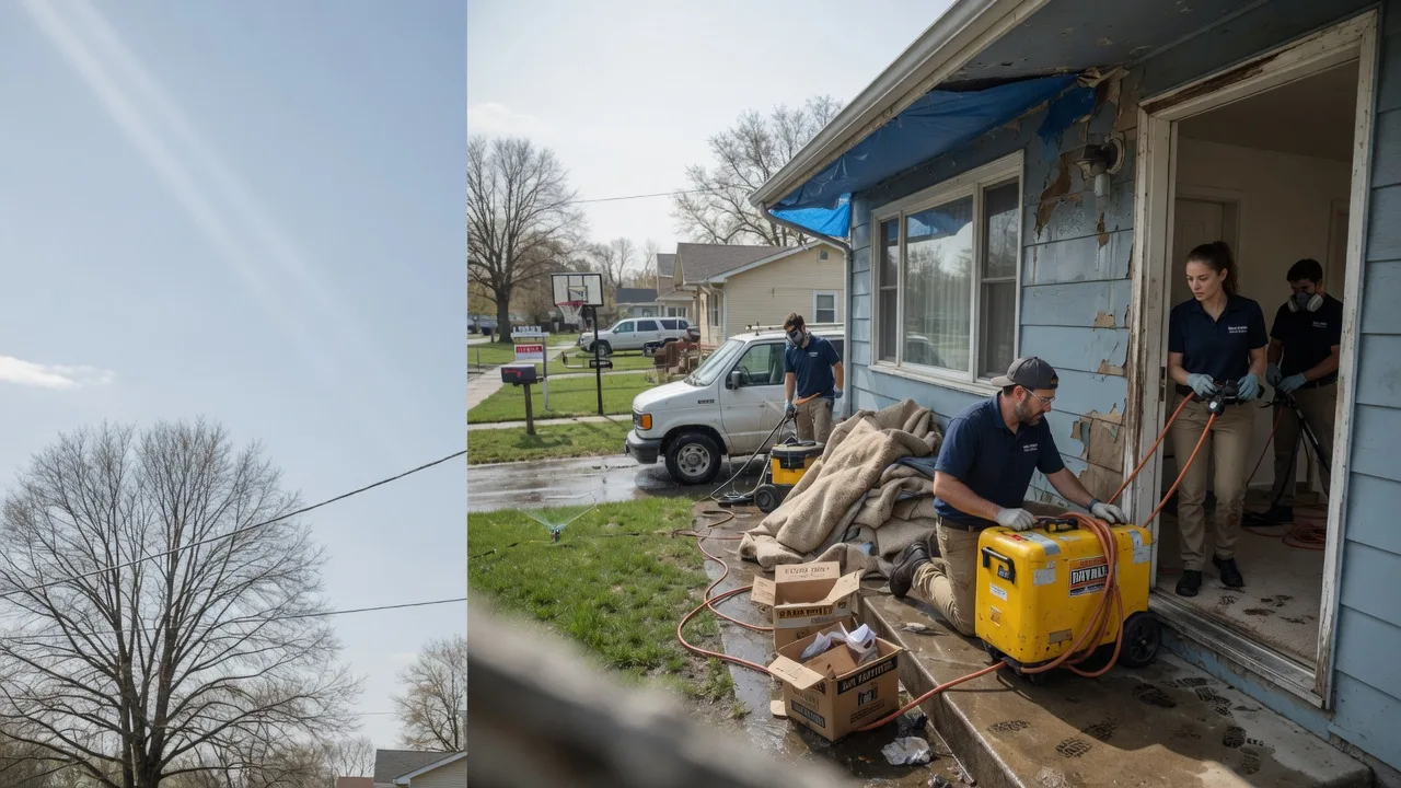 Basement Flood Cleanup in Warwick, RI near me